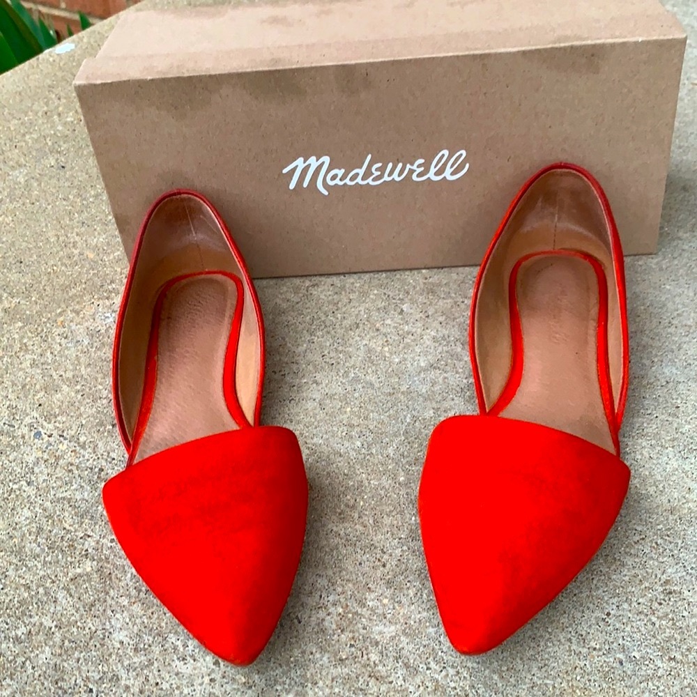 Madewell Lydia suede flat
